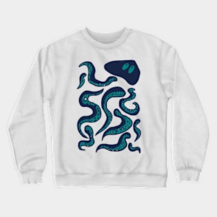 Scattered Octopus Crewneck Sweatshirt